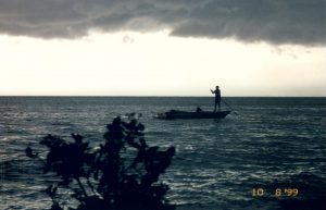 venezuela-fisherman-poling-boat-off-nw-coast